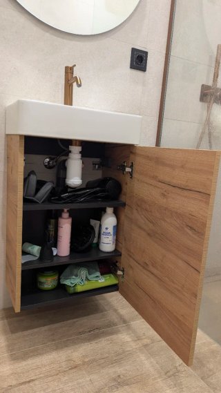 Mueble de baño Salgar Aida 440 Roble
