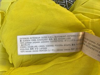 Blusa Massimo Dutti amarilla