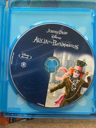 Blu-ray Alicia en el País de las Maravillas y Pesa