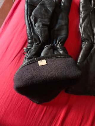 Guantes Cuero Vintage Moto Guardia Civil Tráfico