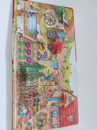 La granja ventanas desplegables en 3D