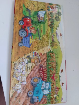 La granja ventanas desplegables en 3D