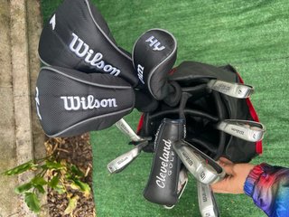Set Palos Golf Wilson Completo + 9 palos regalo