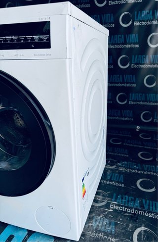 541.Lavadora Bosch 9 kilos EcoSilence Nueva Tara