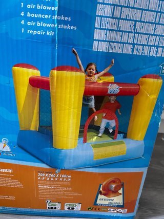 Castillo hinchable para niños