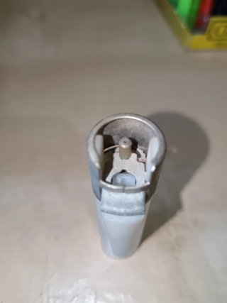 Accendino Clipper Vintage Bianco
