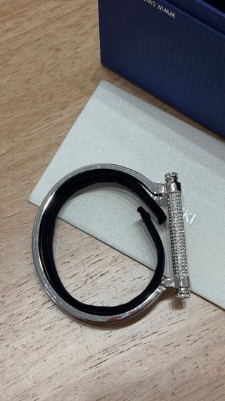Pulsera Swarovski plateada