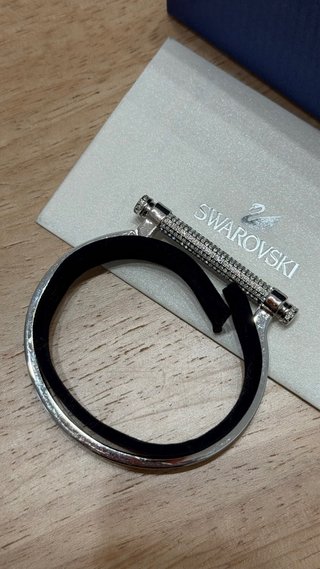 Pulsera Swarovski plateada