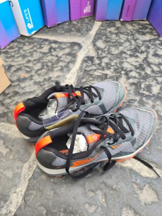 Scarpe Merrell uomo grigie/arancioni taglia 43
