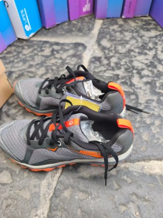 Scarpe Merrell uomo grigie/arancioni taglia 43
