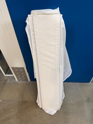 Cajas de almacenaje de tela blancas