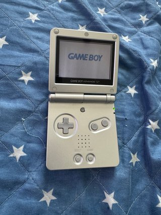 Nintendo GameBoy Advance SP Plata Gba