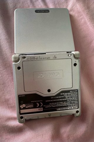 Nintendo GameBoy Advance SP Plata Gba