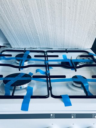 543.Cocina Gas con Horno Nueva Sin Tara 4 Fuegos