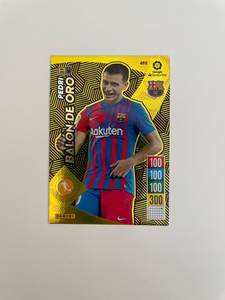 Pedri Balón de Oro 2021/22 - Cromos LaLiga