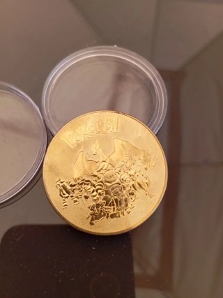 Monedas Pokémon Doradas