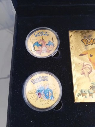 Monedas Pokémon Doradas
