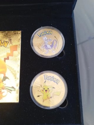 Monedas Pokémon Doradas