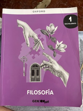 Filosofía 1º Bachillerato oxford