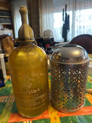 Sifón antiguo La Pitusa