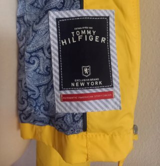 Giubbino donna Tommy Hilfiger giallo