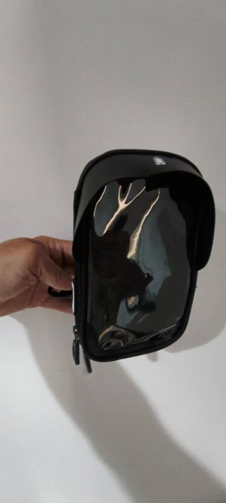 Funda móvil bici/moto negra