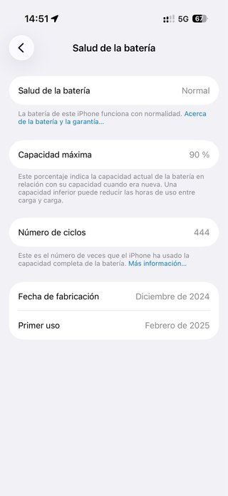 iPhone 16 Pro 128GB Plata | Impoluto Caja Original