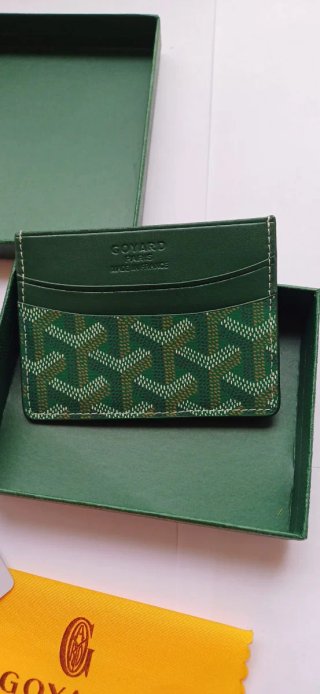 Portatarjetas Goyard Verde