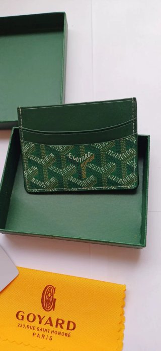 Portatarjetas Goyard Verde
