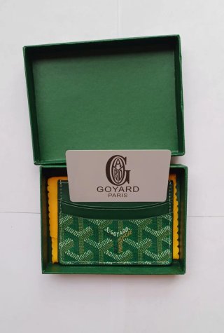 Portatarjetas Goyard Verde