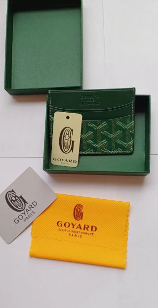 Portatarjetas Goyard Verde