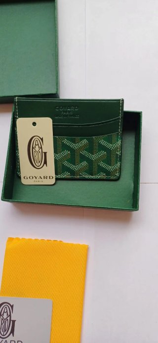 Portatarjetas Goyard Verde