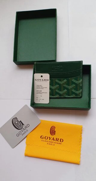 Portatarjetas Goyard Verde