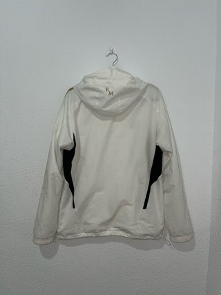 Chaqueta Adidas Real Madrid Blanca y Dorada