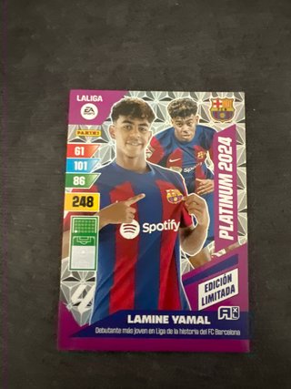 Carta Lamine Yamal Platinum 2024