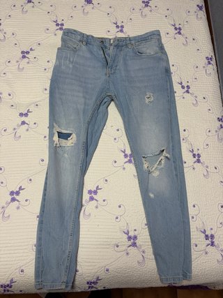 Pack 2 Pantalones Vaqueros Rotos