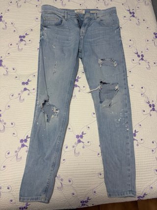 Pack 2 Pantalones Vaqueros Rotos