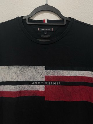 Camiseta Tommy Hilfiger Negra Talla M