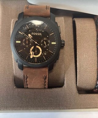 Reloj Fossil Hombre Marrón y Negro