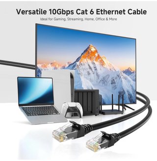 Pack 5 Cables Internet RJ45 Cat 6