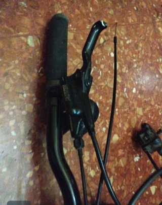 Manillar completo bici con frenos