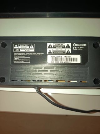 Barra de sonido LG negra