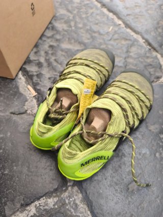 Merrell Scarpe Uomo Taglia 43 Verde Giallo
