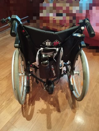 Silla de ruedas B+B Grande + Motor Eléctrico