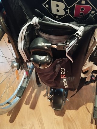 Silla de ruedas B+B Grande + Motor Eléctrico