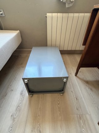 Mueble archivador metálico gris