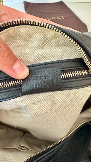 Borsa Gucci Soho Hobo Grande in Pelle