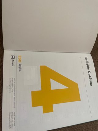 Religión Católica, 4 ESO Código abierto Casals