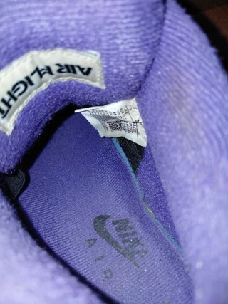 Tenis Nike Air Flight Negro/Morado
