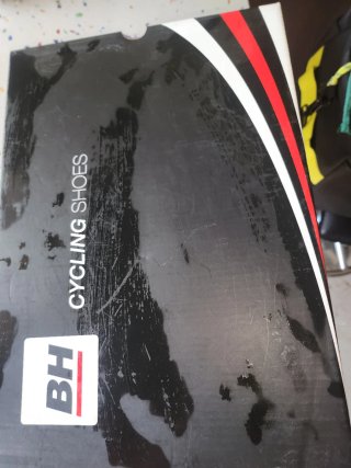 Zapatillas Ciclismo BH Blancas Talla 42